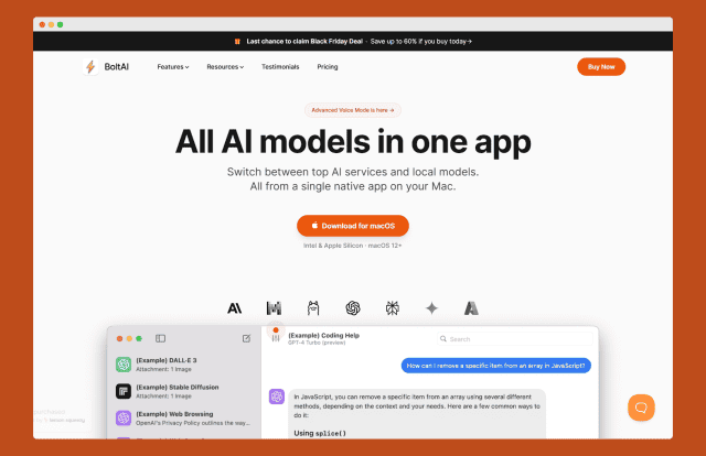 BoltAI black friday deal